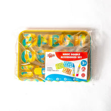 Load image into Gallery viewer, Doodle Water Painting Aqua Doodle Accessories Set - 5 Stencils with 2 Water Pens