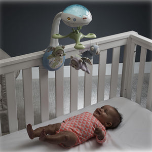 Fisher-Price Butterfly Dreams 3-in-1 Projection Mobile, Light Projector Cot Mobile