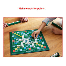 Load image into Gallery viewer, Mattel Games Scrabble Cross Word Original Word-Forming Board Game
