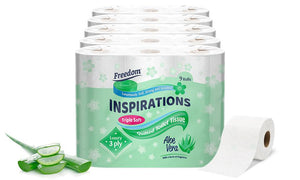 45 Rolls of Freedom 3p ly Toilet Paper