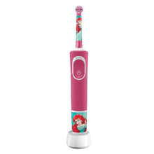 Load image into Gallery viewer, Oral-B Power Kids Electric Rechargeable Toothbrush Featuring Disney Princesses