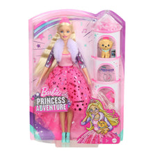 Load image into Gallery viewer, Barbie® Princess Adventure™ Doll with Puppy Toy