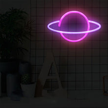 Load image into Gallery viewer, Aquarius Battery &amp; USB Powered Retro Design Durable LED Lights Neon Signs Range