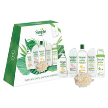 Load image into Gallery viewer, Simple Kind to Skin Bath &amp; Body Pamper Collection 5pcs Gift Set with For Her
