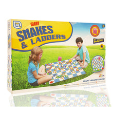 Load image into Gallery viewer, Jumbo-Sized Family Garden Outdoor Summer Games - Giant Snakes &amp; Ladders
