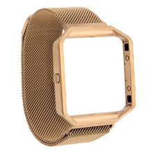 Load image into Gallery viewer, Fitbit Blaze Metal Mesh Straps with Frame, Gold/Rose Gold/Silver/Space Grey.