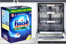 Load image into Gallery viewer, Finish Powerball Classic Dishwasher Tablets in 100 Or 200 Pack