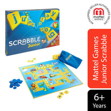 Load image into Gallery viewer, Mattel Games Scrabble Cross Word Junior Word-Forming Board Game Games Scrabble Cross Word Juniour Word-Forming Board Game