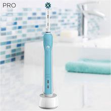 Load image into Gallery viewer, Oral-B Pro 600 Cross Action Electric Toothbrush Rechargeable