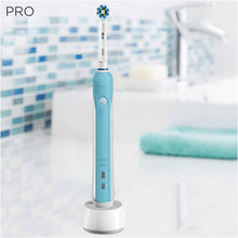 Load image into Gallery viewer, Oral-B Pro 600 Cross Action Electric Toothbrush Rechargeable