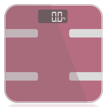 Load image into Gallery viewer, Aquarius 9 in 1 Digital Bathroom Weighing Scales, Rose Gold
