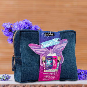 Impulse Discover More Beauty Bag Shower+Fragrance 4pcs Gift Set For Her