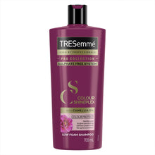 Load image into Gallery viewer, 3x of 700ml TRESemme ProCollection Colour Shineplex SulphateFree LowFoam Shampoo