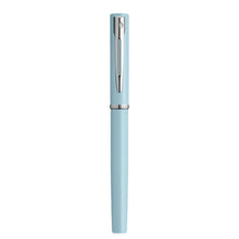 Load image into Gallery viewer, Waterman Allure Fountain Pen Baby Blue Pastel Fine Nib Blue Ink Gift Box