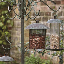 Load image into Gallery viewer, Peckish Secret GardenBird Seed Feeder Quick Release Base Easy Clean Round Perch
