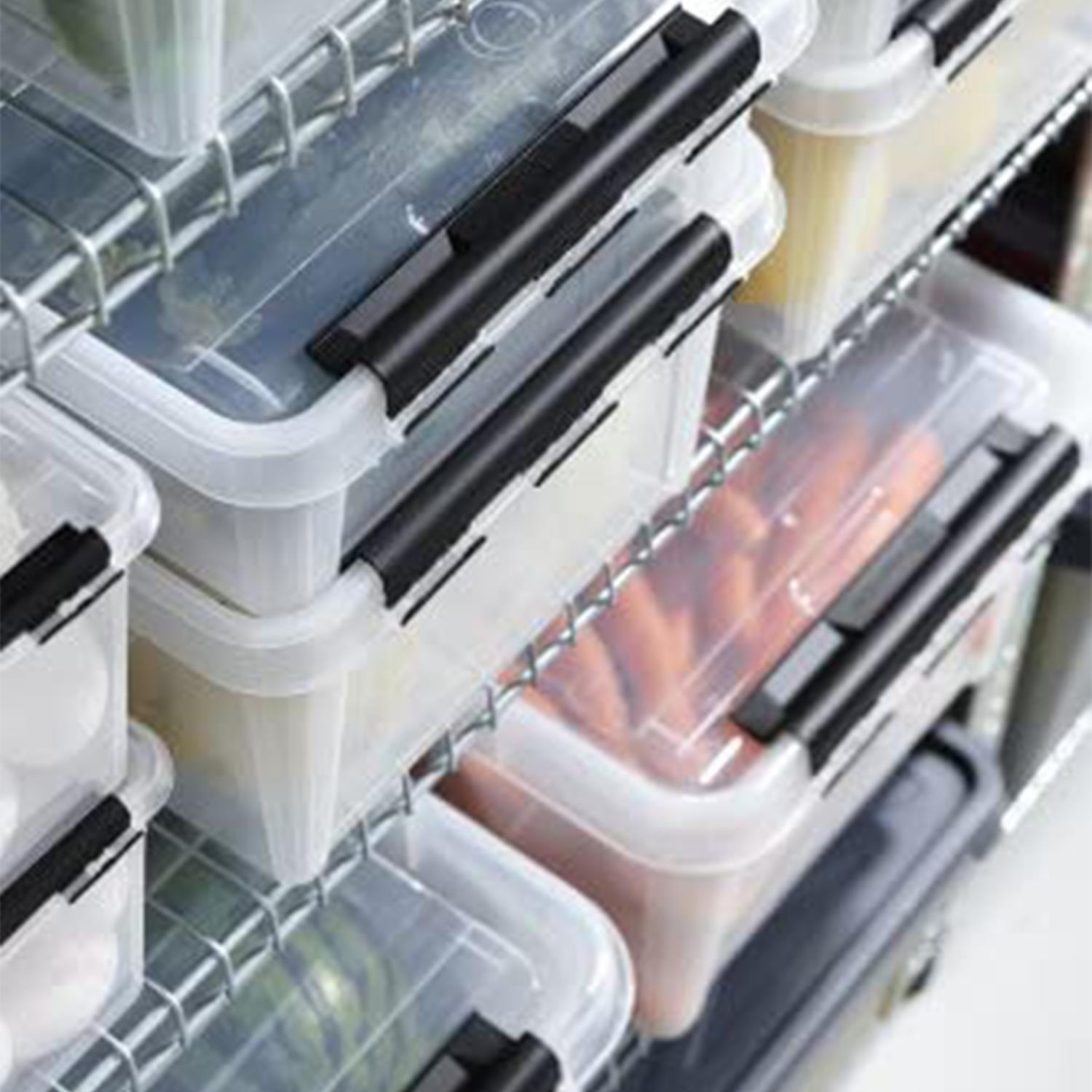 Transparent Storage Smartstore 15 Classic Transparent Plastic Storage Box with Lid, 14 Lit ...