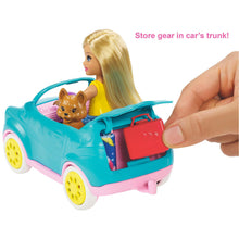 Load image into Gallery viewer, Barbie® Club Chelsea Playset with Doll, Puppy, Car, Camper and Accessories
