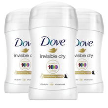 Load image into Gallery viewer, 3x40ml or 6x40ml Dove Anti-Perspirant Original or Invisible Dry, Deodorant Stick