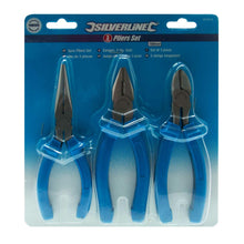 Load image into Gallery viewer, Silverline 427610 Pliers Set 3pce 160mm
