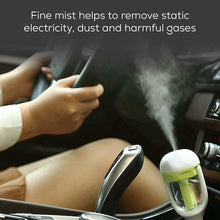 Load image into Gallery viewer, Mini 12V Car Steam Humidifier Air Purifier Aroma Diffuser - Green