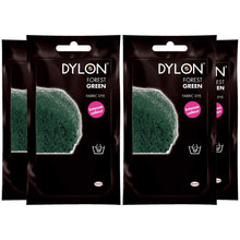 Load image into Gallery viewer, DYLON Hand Fabric Dye Sachet, Forest Green, 4 Packs of 50g