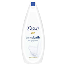 Load image into Gallery viewer, 3pk of 720ml Dove Indulging Cream Caring Bath with 1/4 Moisturising Cream