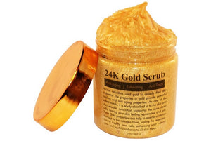 24K Face and Body Gold Scrub