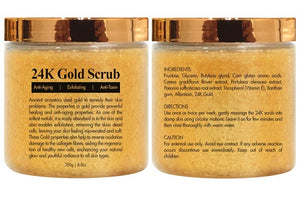 24K Face and Body Gold Scrub