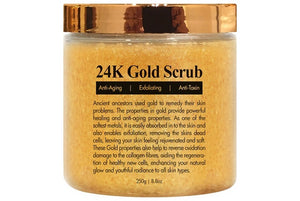 24K Face and Body Gold Scrub
