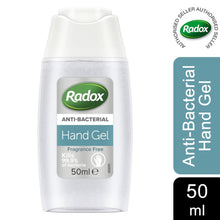 Load image into Gallery viewer, Radox Anti-Bacterial Hand Gel 50ml with Vaseline Intensive Care Hand Cream 75ml