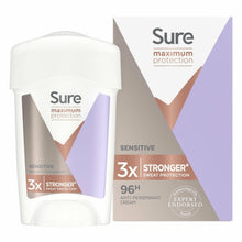 Load image into Gallery viewer, 6x 45ml Sure Women 96 H Anti-Perspirant Deodrant Cream For Maximum Protection