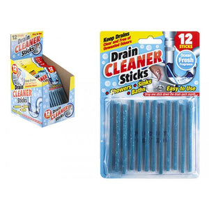 PMS 12 Piece Set Of Magic Drain Cleaner Sticks