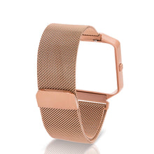 Load image into Gallery viewer, Fitbit Blaze Metal Mesh Straps with Frame, Gold/Rose Gold/Silver/Space Grey.