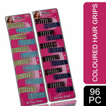 Load image into Gallery viewer, Hairdressing Hair Salon 96 Piece Set Styling Clips Kirby Slides Bobby Grip Pins