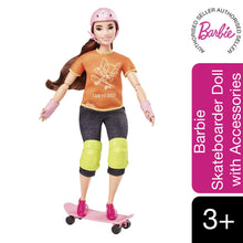 Load image into Gallery viewer, Barbie® Tokyo Olympics Skateboarding Doll with Accessories