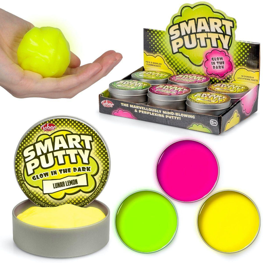 Glow in the Dark Smart Putty , Pack of 1