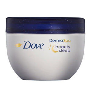 2x Dove DermaSpa Beauty Sleep Midnight Moisturiser Body Balm Night Skincare 300ml