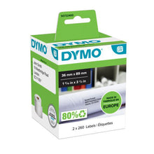 Load image into Gallery viewer, DYMO Address Labels Large Self Adhesive LW 36 x 89mm 2Pk 260 Labels Authentic