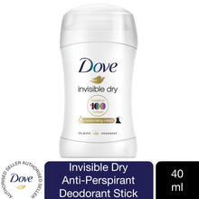 Load image into Gallery viewer, 3x40ml or 6x40ml Dove Anti-Perspirant Original or Invisible Dry, Deodorant Stick