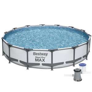 Bestway Steel Pro MAX 14' x 33"/4.27m x 84cm Swimming Pool Set
