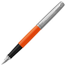 Load image into Gallery viewer, Parker Jotter Fountain Pen Originals Orange Finish Medium Nib Blue &amp; Black Ink