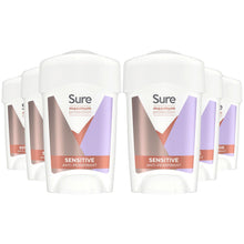 Load image into Gallery viewer, 6x 45ml Sure Women 96 H Anti-Perspirant Deodrant Cream For Maximum Protection