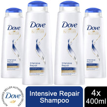 Load image into Gallery viewer, 4pk of 400 Dove Nutritive Solutions Intensive Repair Shampoo for Damaged Hair