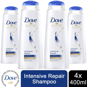 4pk of 400 Dove Nutritive Solutions Intensive Repair Shampoo for Damaged Hair