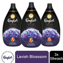 Load image into Gallery viewer, Comfort Fabric Conditioner Lavish Blossom 58W 870 ml- Pack of 3