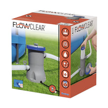 Load image into Gallery viewer, Bestway Flowclear Swimming Pool Filter Pump, 330gal, 530gal, 800gal Or 2500gal