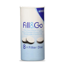 Load image into Gallery viewer, BRITA FillandGo Replacement Water Filter Discs For Water Filtration - Pack of 8