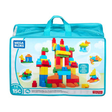 Load image into Gallery viewer, Mega Bloks First Builders Deluxe Building Construction Bag with 150 Colours
