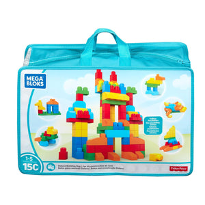 Mega Bloks First Builders Deluxe Building Construction Bag with 150 Colours