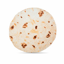 Load image into Gallery viewer, Haven Soft Baby Round Flour Burritos Tortilla Flannel Blanket